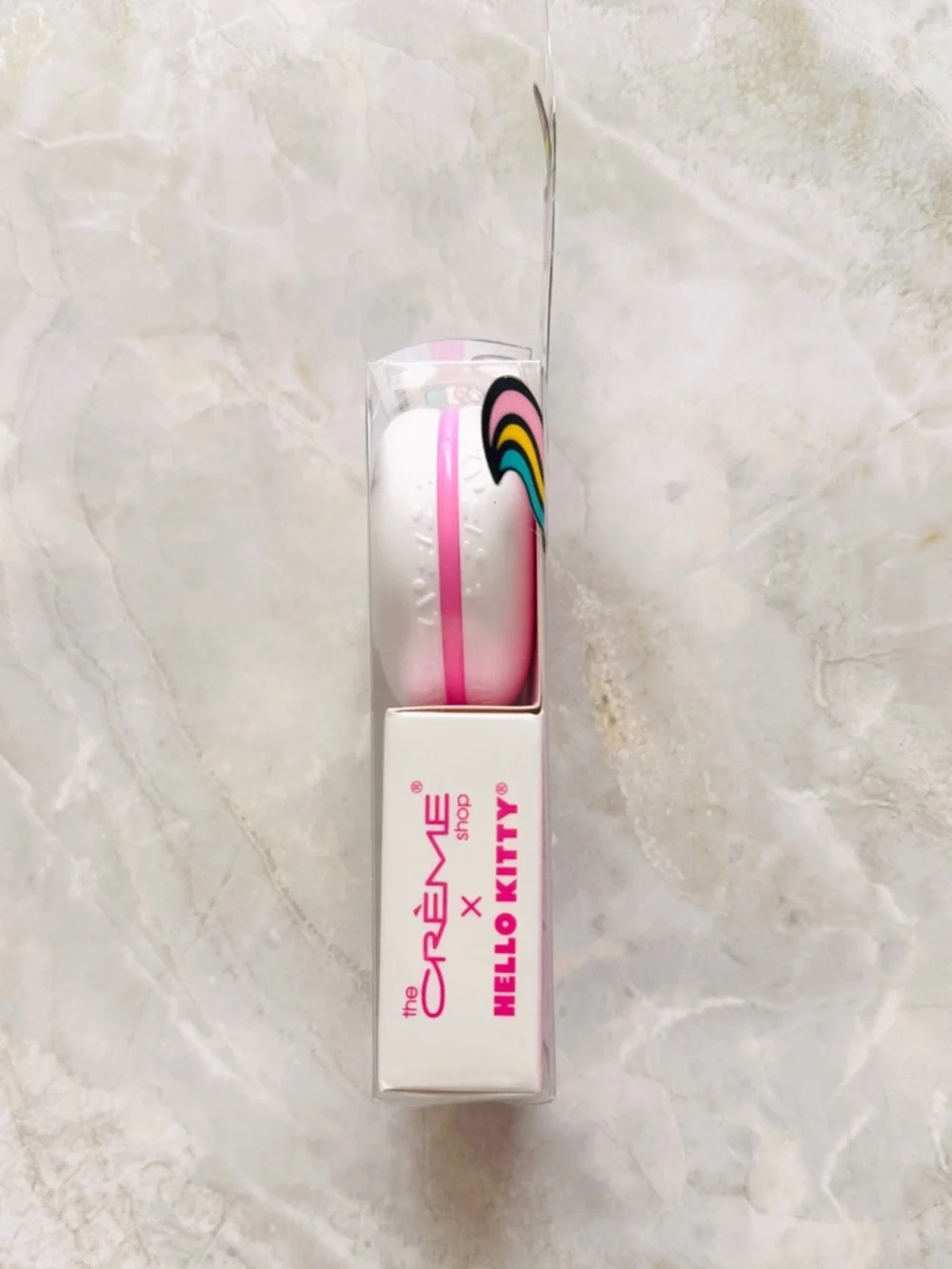 The Crème Shop x Hello Kitty Macaron Lip Balm Sweet Sprinkles Limited Edition